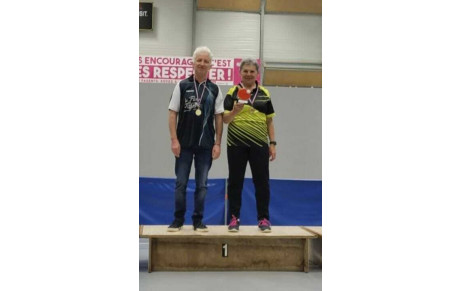TITRE POUR JANINE ET JEAN JACQUES EN DOUBLE MIXTE